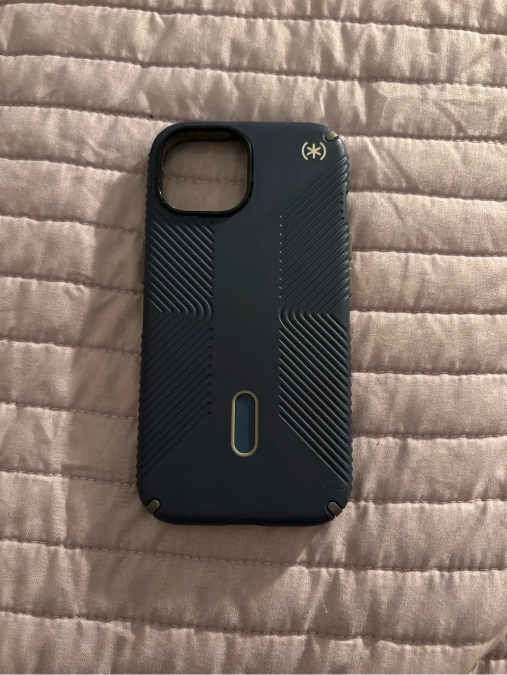 speck Rugged Navy Blue Protective Phone Case with Grip